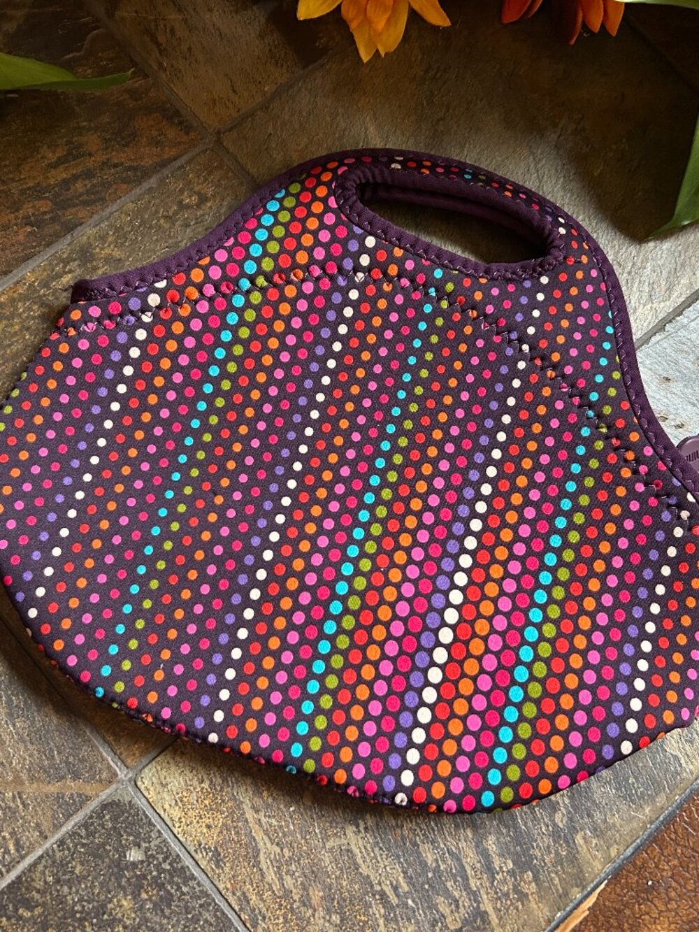 Built Insulated Gourmet Getaway Lunch Tote in Microdot - Picture 7 of 12